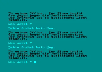 Auftrag In Der Bronx (G) (1985) screen shot game playing